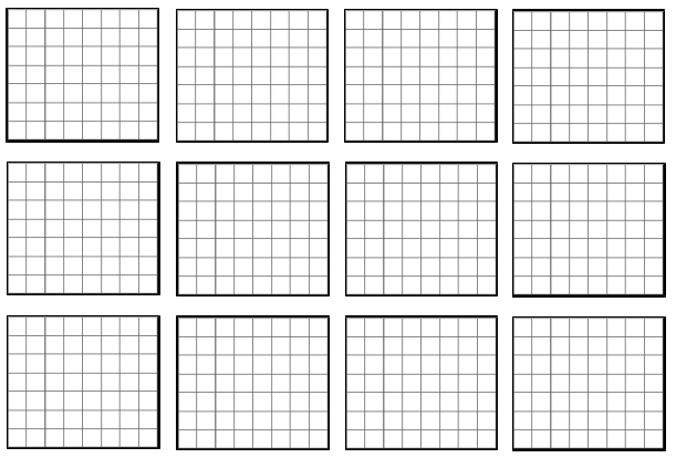 blank grids 1